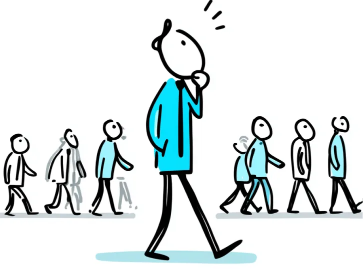 An illustration of a booked job being won